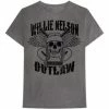 Willie Nelson Outlaw Skull T-Shirt Tee Rock N Roll Bands Tour Gray CMA ZRWN1001 -Baseball Cap Sales Shop zrwn1001 1 67214.1667489350.1280.1280